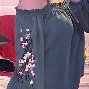 Cute Green Fancy Shirt